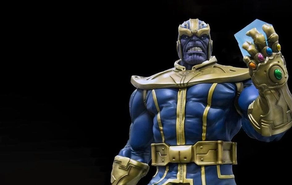 THANOS 1/4 Scale Statue (Comics Version) by XM STUDIOS - WITH COIN Designer Decor Rare Edition