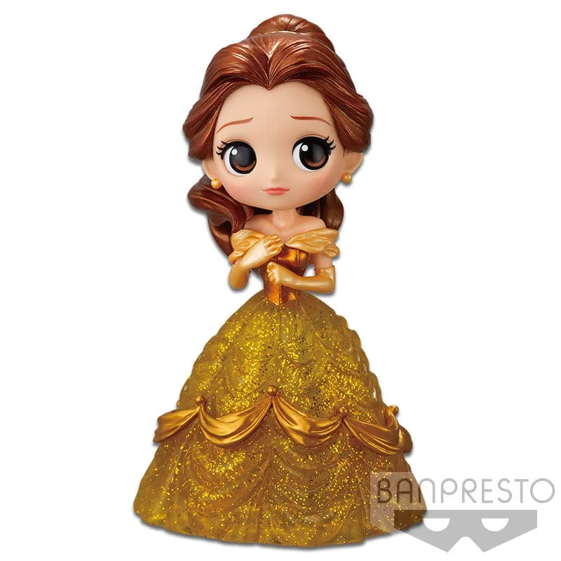 Pop Vinyl Battle Reenactment QPosket Disney Characters - Belle - Glitter Line