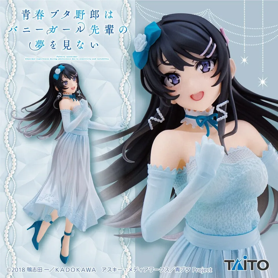 Superhero Decor Rascal Does Not Dream of Bunny Girl Senpai Coreful Figure Sakurajima Mai Party Dress ver
