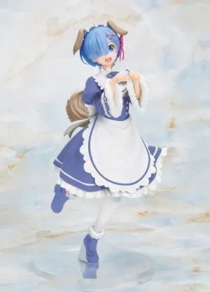 Fashion Doll Re : Zero Starting Life in Another World Figure Rem Memory Snow Puppy Ver Renewal Edition