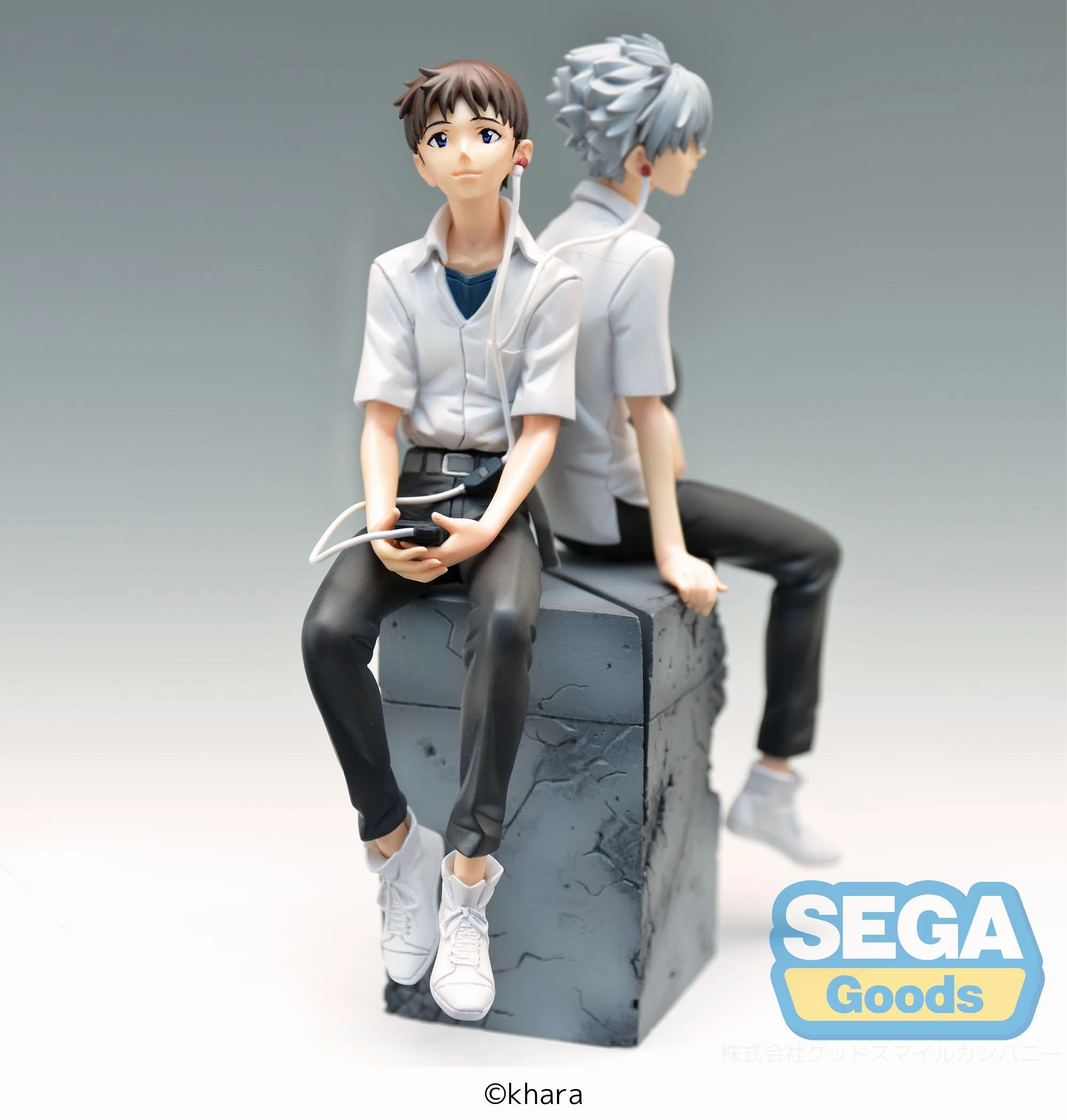 Miniature Article Rebuild of Evangelion VIGNETTEUM Shinji & Kaworu - Shinji Ver