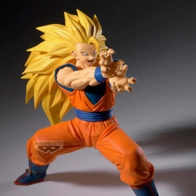 Dragon Ball Z Match Makers - Super Saiyan 3 Son Goku (VS Majin Buu [Pure]) Superhero Display