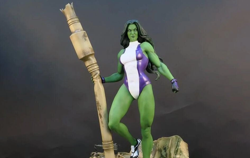 SHE-HULK 1/4 Scale Statue by XM Studios Gaming Collection Resin Statue