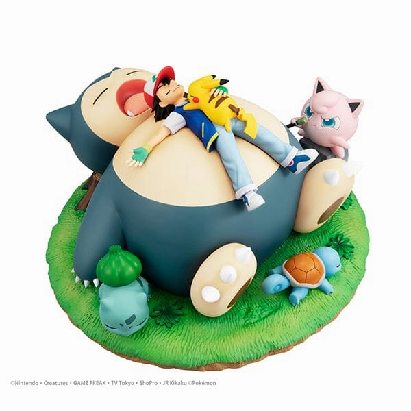 Villain Figure Pokemon G.E.M. Series Bedtime with Snorlax