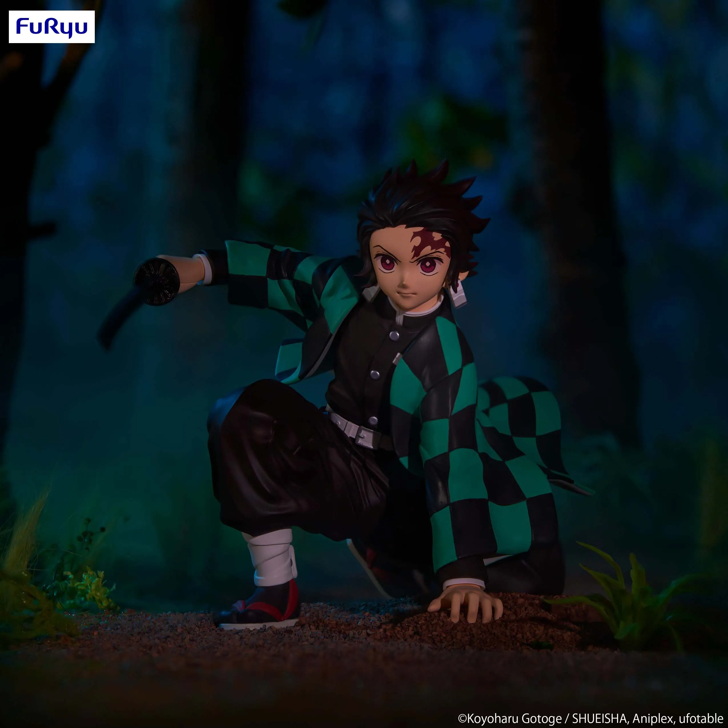 Demon Slayer : Kimetsu no Yaiba Noodle Stopper Figure Kamado Tanjiro Fairy tale Alien Creature