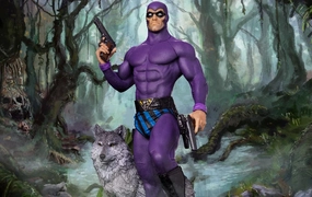 Chibi Display The Phantom - Deluxe Art Scale 1/10