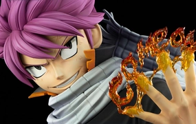 Architectural Model Gamer Setup Fairy Tail HQS  Natsu Dragneel 1/1 Scale Bust