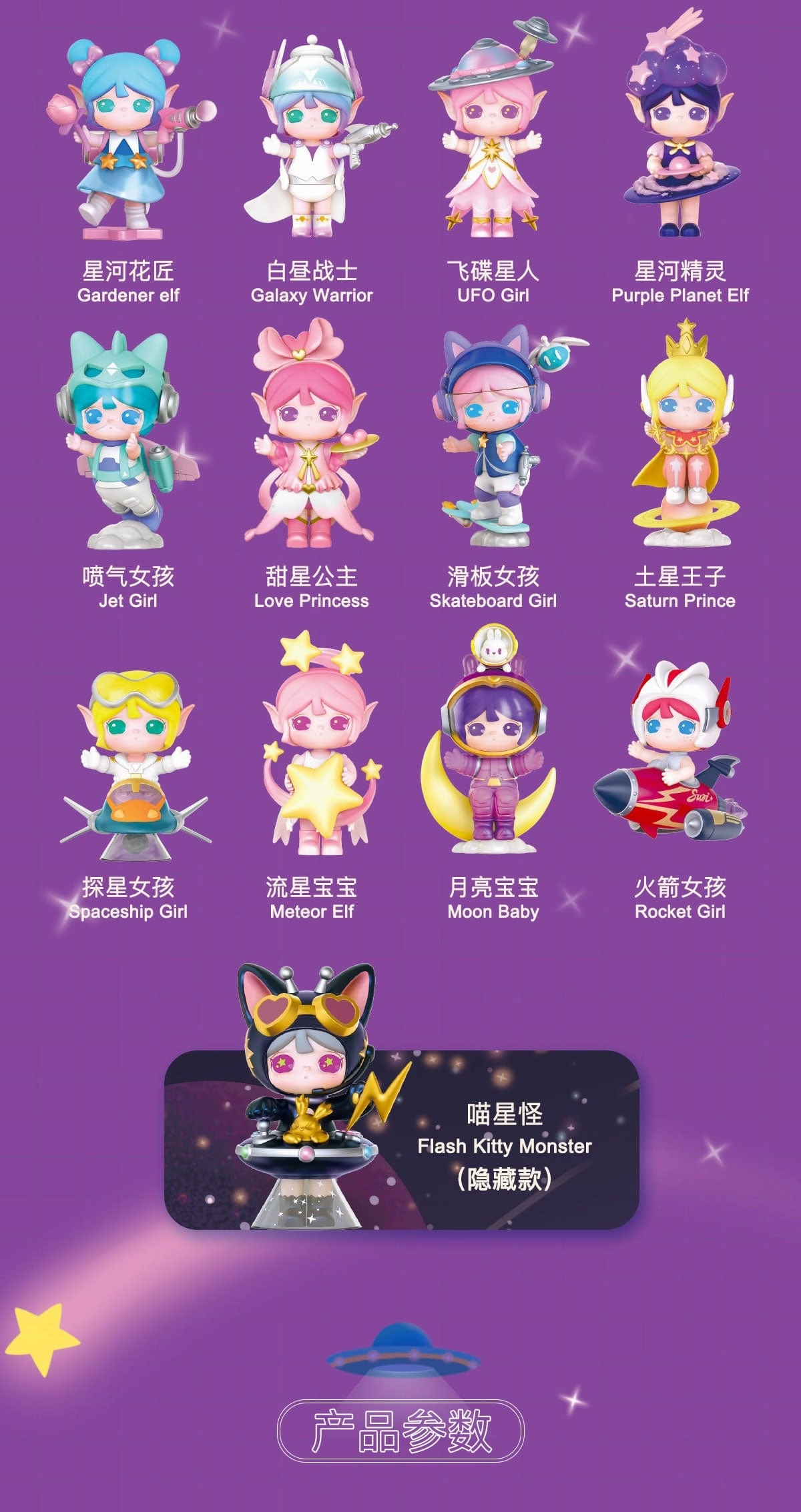 Victorian Style ROLIFE X SURI VOL. 4 Starry Dream in Galaxy