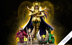 Saint Seiya - Aries M?? Deluxe Art Scale 1/10 Miniature Figure Personalized Gift