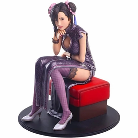 Superhero Collectible Fantasy Item FINAL FANTASY VII REMAKE - TIFA LOCKHART FIGHTER DRESS FIGURE VER. STATIC ARTS