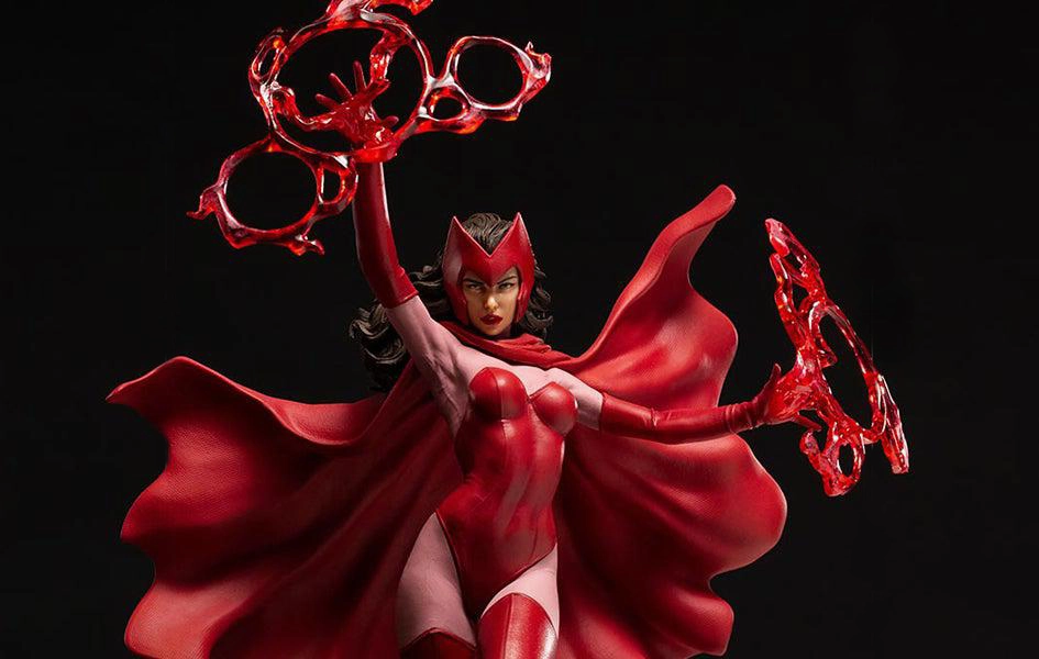Scarlet Witch BDS 1/10 Art Scale Statue Marvel Online Game Fish Replica