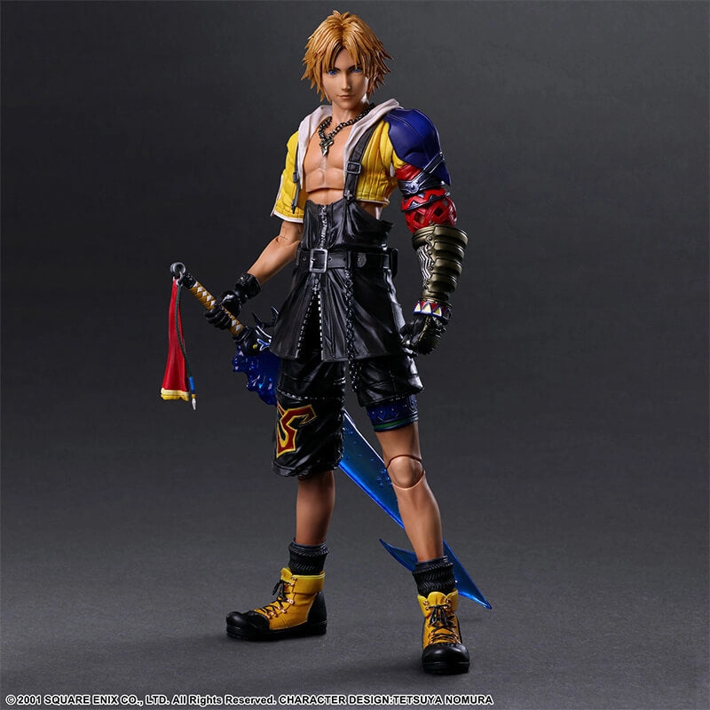 Party Decoration NFC Feature FINAL FANTASY X - TIDUS PLAY ARTS KAI FIGURE
