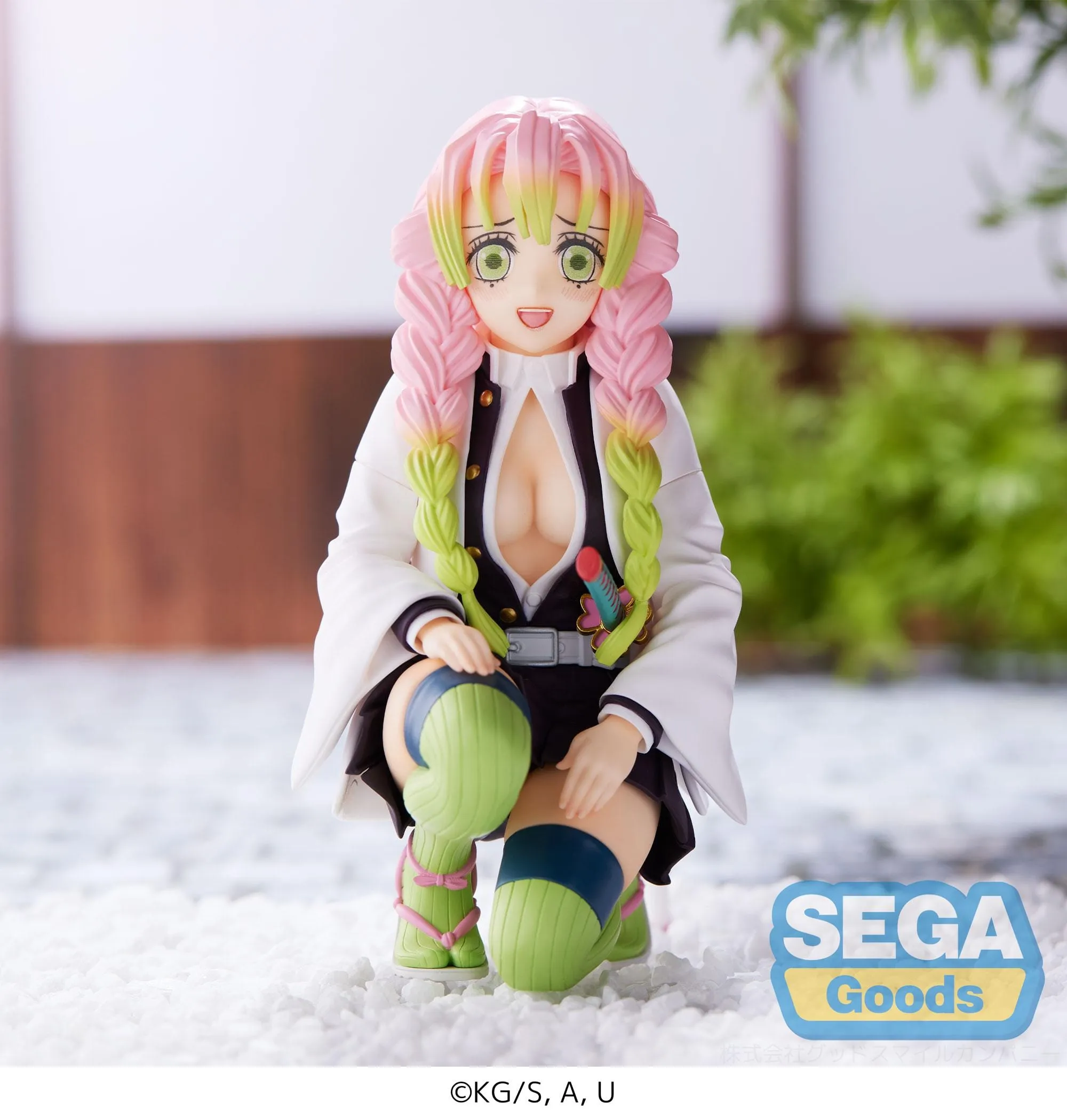 Premium Figure SEGA Demon Slayer Kimetsu no Yaiba PM Perching Figure Mitsuri Kanroji Hashira Meeting