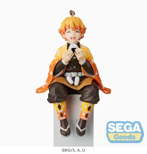 Non toxic SEGA Demon Slayer Kimetsu no Yaiba PM Perching Figure Zenitsu Agatsuma