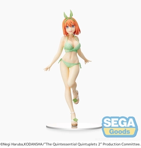 SEGA The Quintessential Quintuplets 2 PM Figure Yotsuba Nakano Kitchen Decor