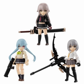 Miniature Hero Desktop Army Heavily Armed High School Girls Team 1 [repeat]