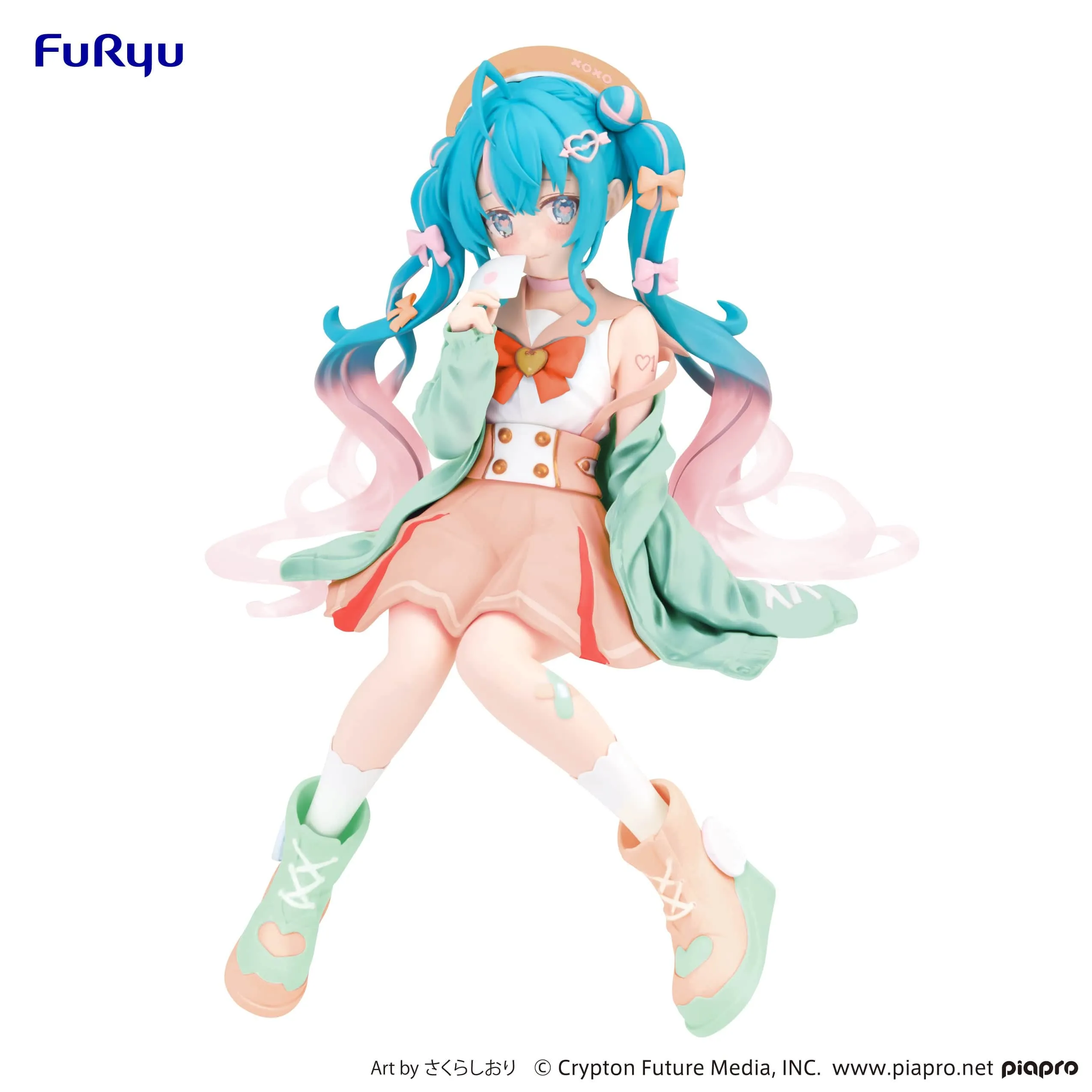 Noodle Stopper Figure Hatsune Miku / Love Sailor Citrus cream ver Designer Showcase NFC Feature