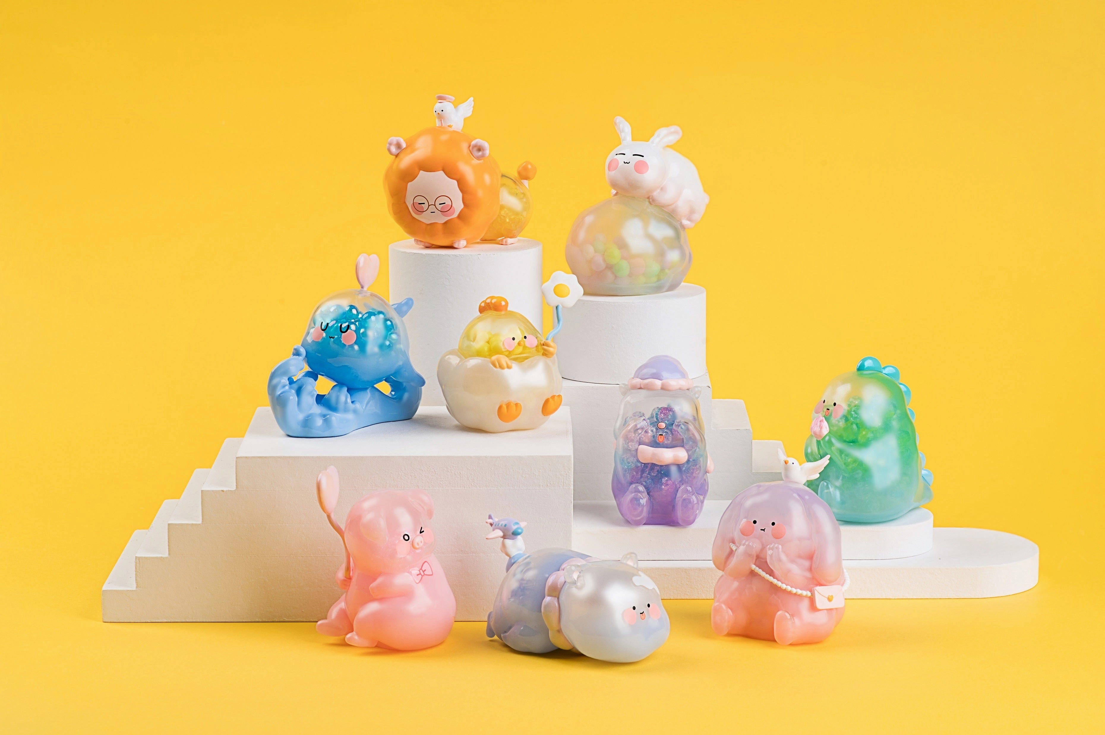 Stone Statue SIMONTOYS DONKEE LIGHT AND SOFT SERIES TRADING FIGURE