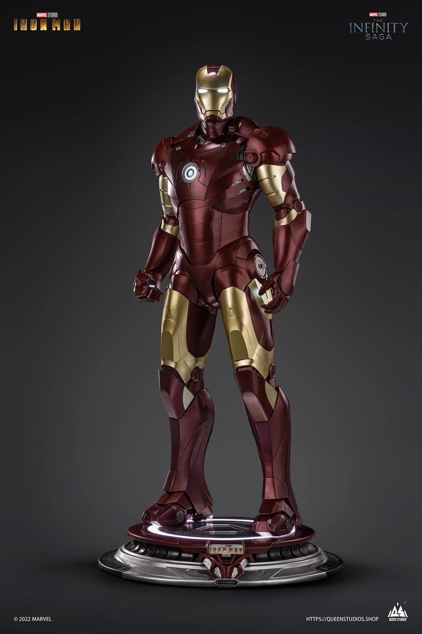 Instagram Worthy Iron Man Mark 3 Life-Size Statue