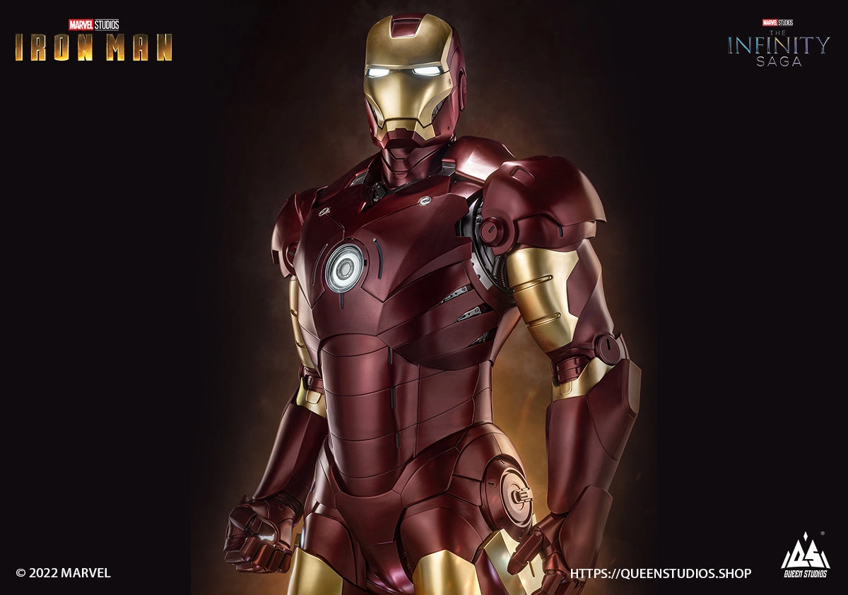 Iron Man Mark 3 Life-Size Statue Gaming Art Artisan Partnership