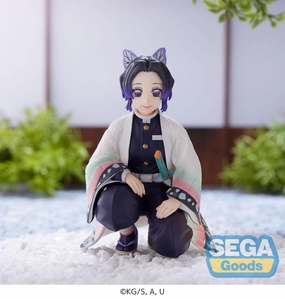 SEGA Demon Slayer Kimetsu no Yaiba PM Perching Figure Shinobu Kocho Hashira Meeting Chrome Plated Creature Figurine