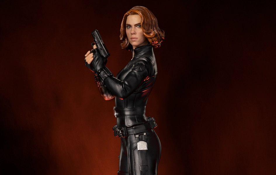 Interactive Exhibit DC Hero Battle of NY - Black Widow BDS Art Scale 1/10