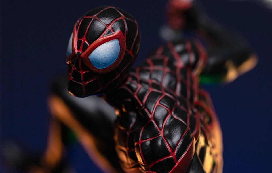 Polymer Clay World Collector Spider-Man vs. Villains Diorama - Miles Morales BDS Art Scale 1/10