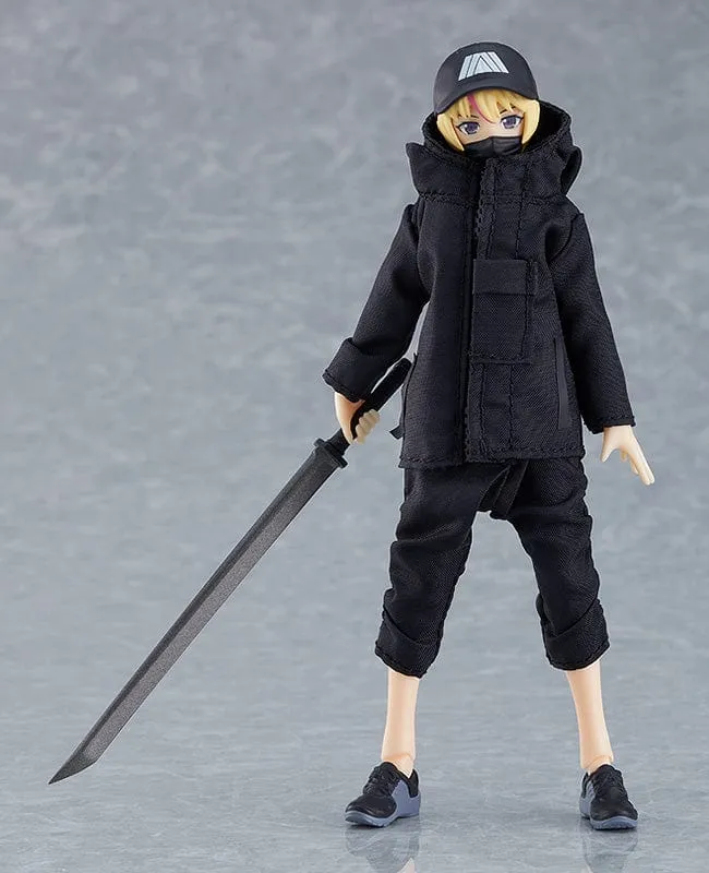 Fantasy Item Small Statue 524 figma Female Body (Yuki) with Techwear Outfit