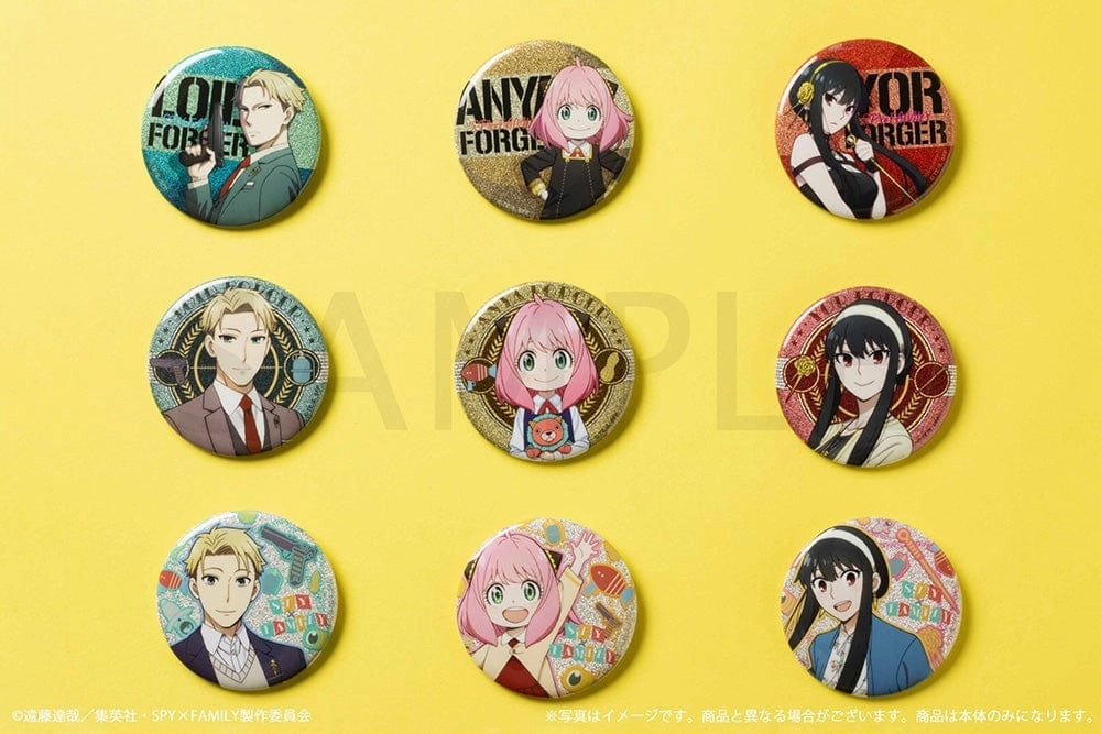 Fashion Doll Celebrity endorsed SPY??FAMILY Kirakira Can Badge