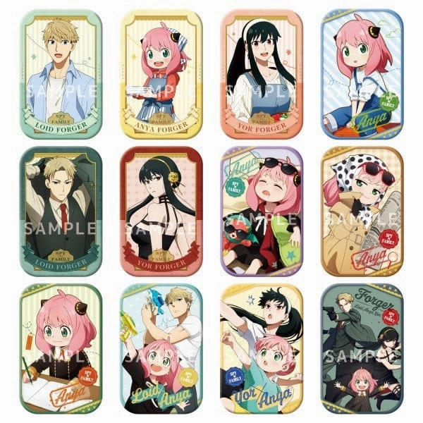 SPY x FAMILY Marukaku Can Badge Gaming Figure Anime Character