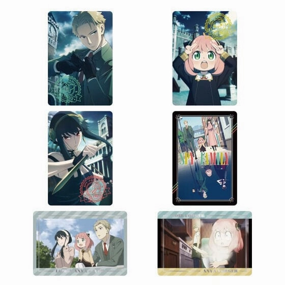 Art Deco SPY x FAMILY Metallic Card Collection 2