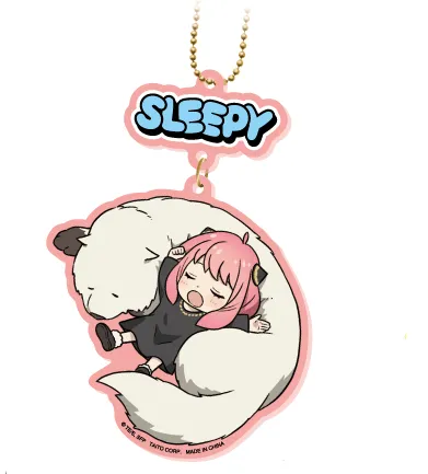 SPYxFAMILY Acrylic keyholder Together with Bond Movie Goods