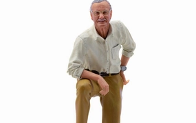 Stan Lee Art Scale 1/10 Miniature Object Premium Display
