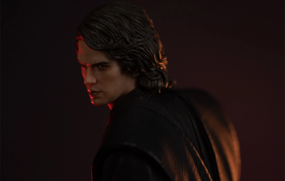 Star Wars: Ahsoka - Anakin Skywalker (Jedi Knight Version) Art Scale 1/10 Toy Gift Static Figure