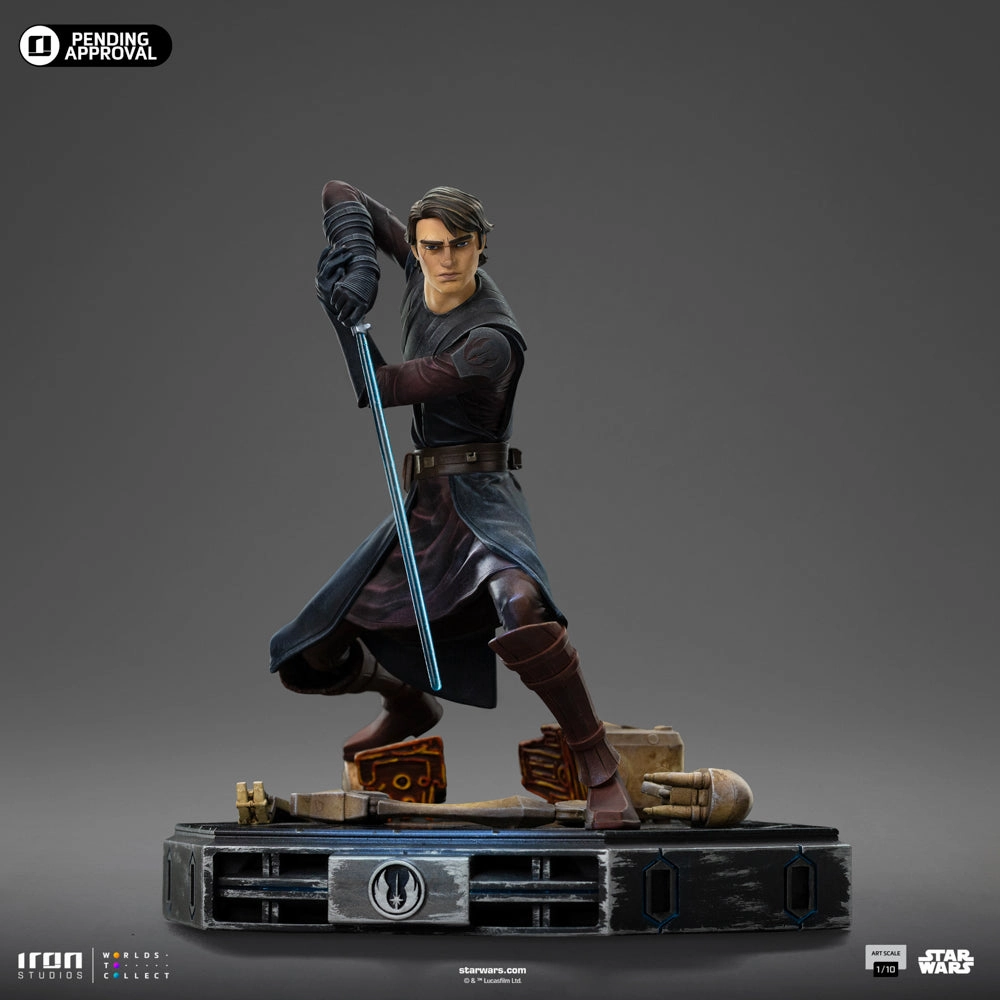 Star Wars: The Clone Wars - Anakin Skywalker Art Scale 1/10 Super Deformed