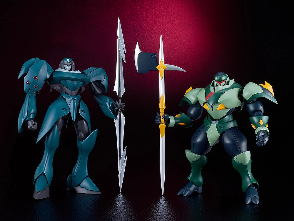 Starknight Tekkaman Blade MODEROID Tekkaman Dagger & Tekkaman Axe Display Hero