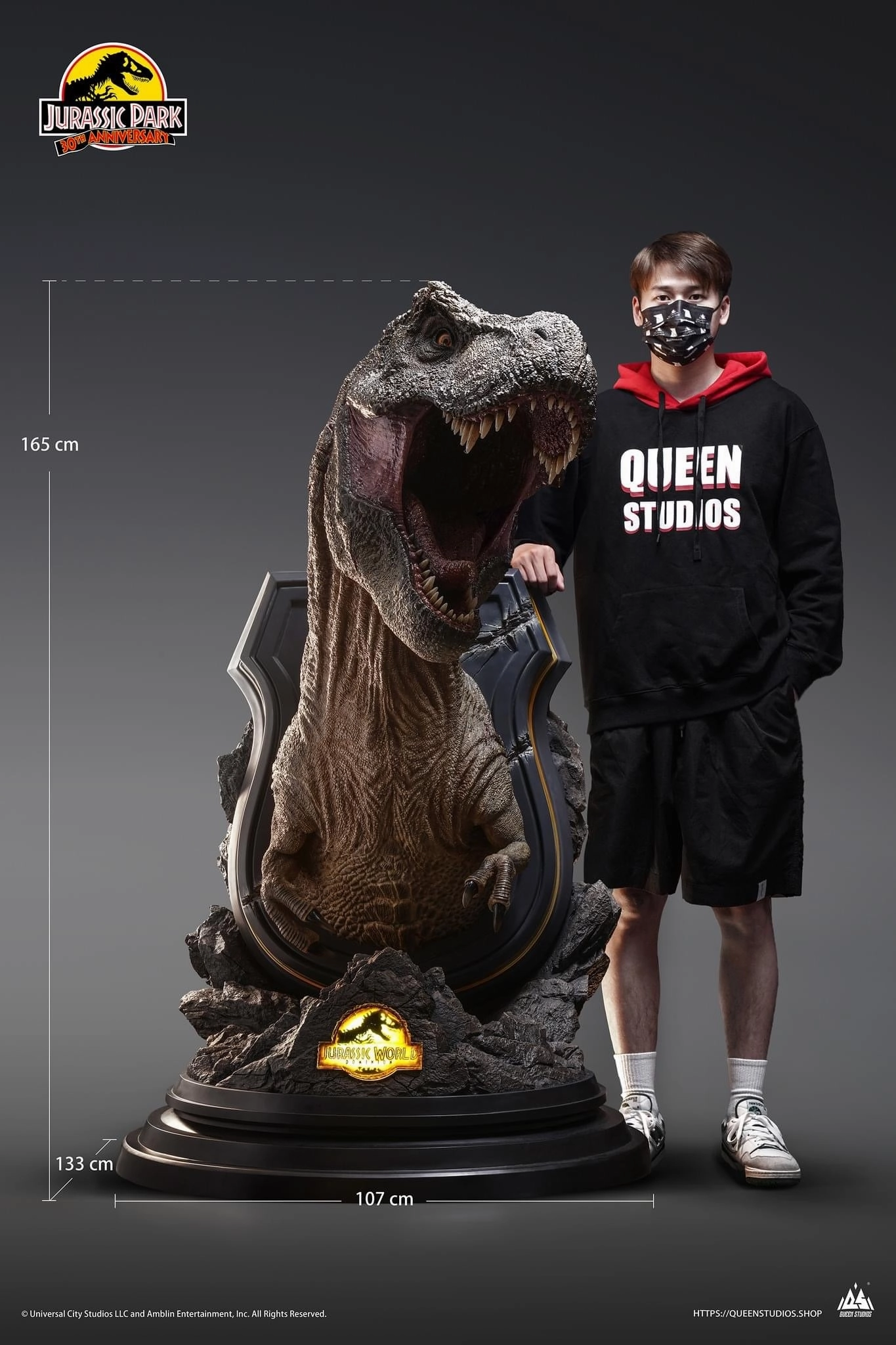 Spirit Animal Jurassic World - Tyrannosaurus Rex 1/3 Scale Bust