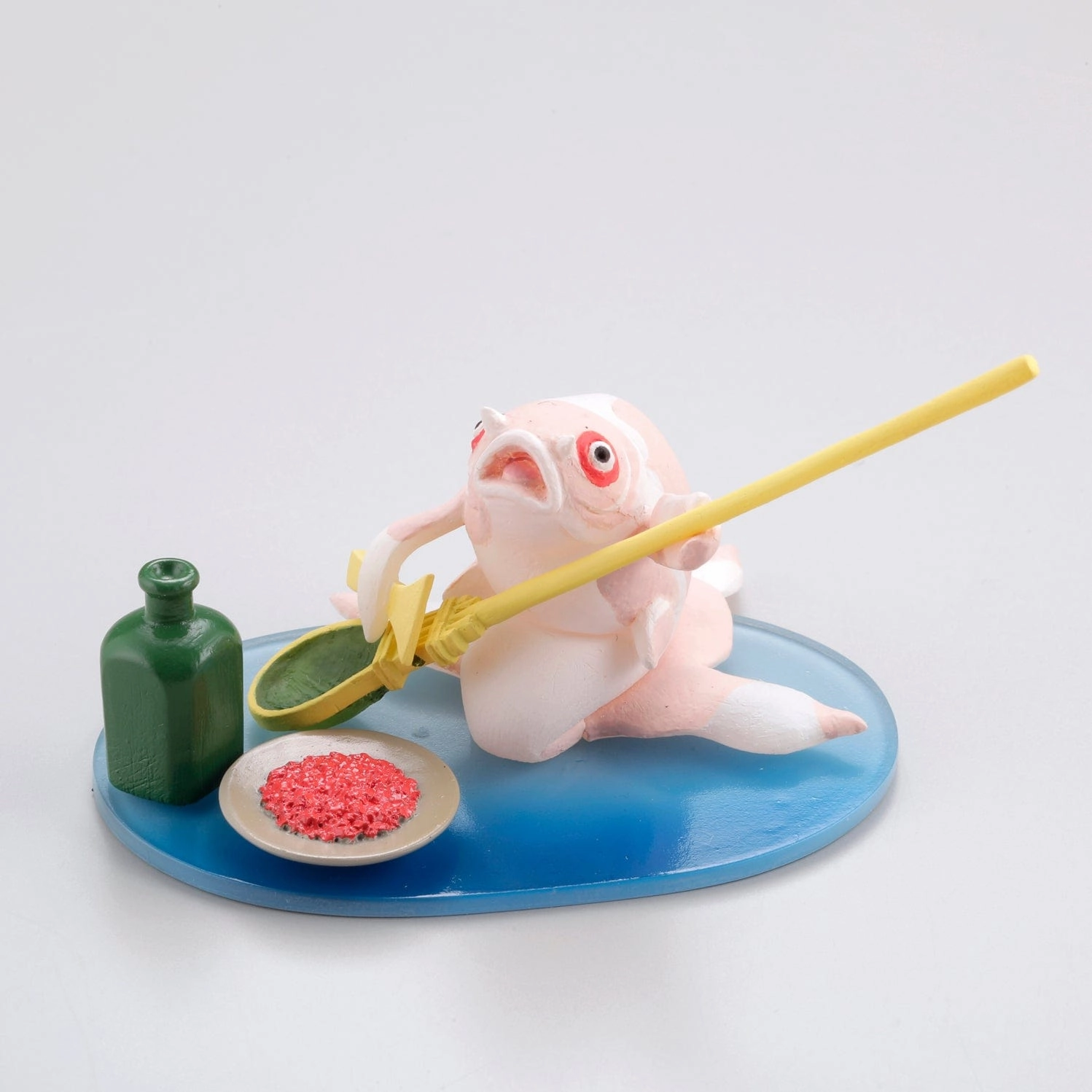 Original Box miniQ Kuniyoshi Utagawa's Goldfish Sake no Zashiki