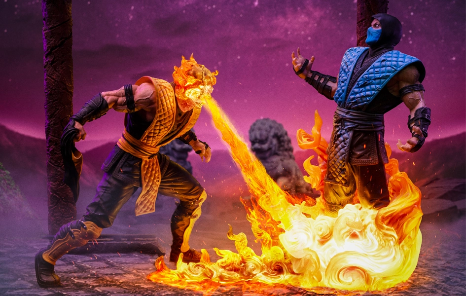 Mortal Kombat - Scorpion Fatality Deluxe Art Scale 1/10 Premium Piece Mythical Animal