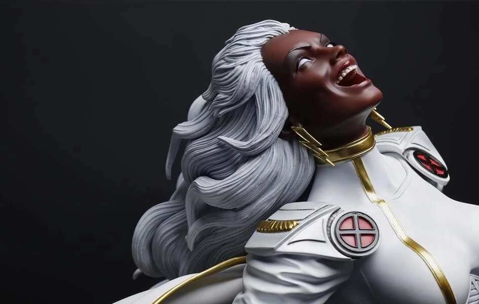 Storm 1/4 Scale Statue Chrome Plated