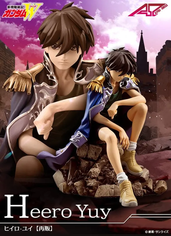 Superhero Model Mobile Suit Gundam Wing Alpha X Omega Heero Yuy 1/8th Scale Figure (repeat)