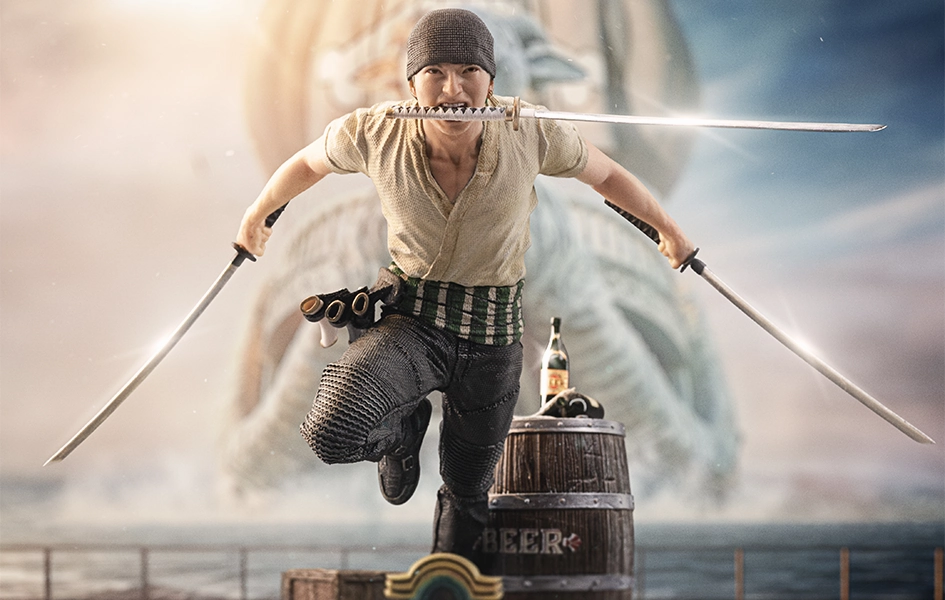One Piece (Netflix) - Roronoa Zoro Art Scale 1/10 Souvenir Shop