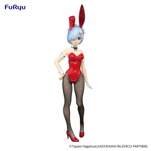 BiCute Bunnies Figure Rem Red Color ver Library Decor Posable Model