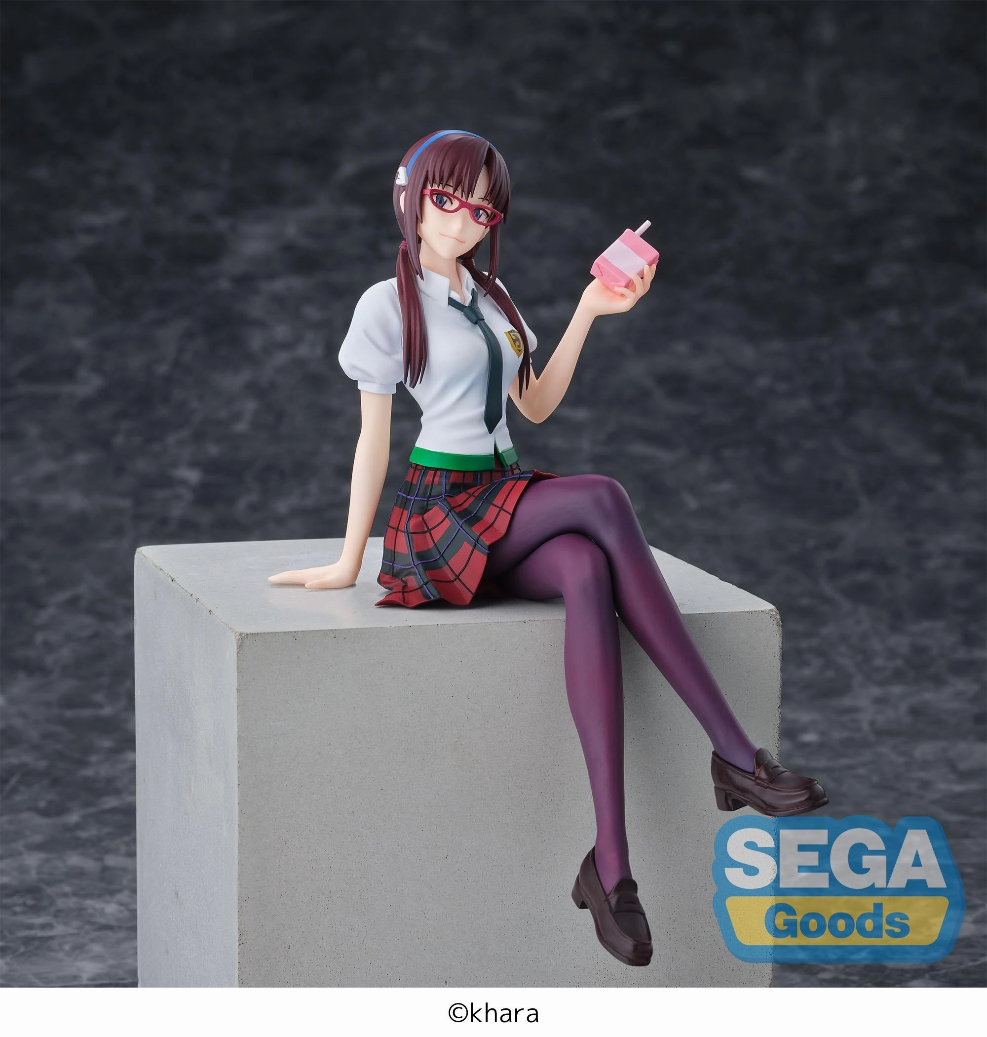 Limited Collectible Premium Piece Rebuild of Evangelion PM Perching Figure Mari Makinami Illustrious