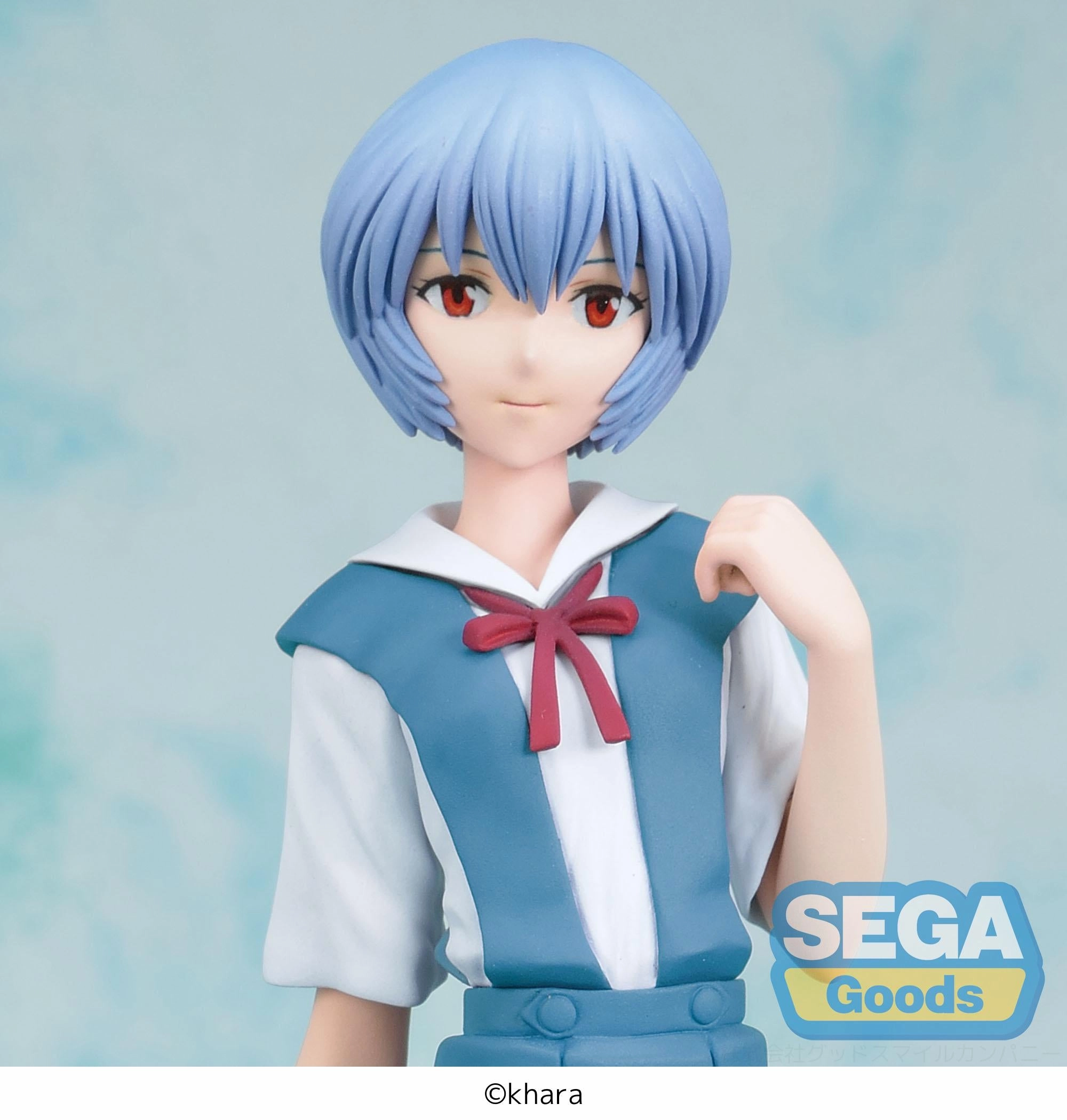 NFT Figure Superhero Collectible Rebuild of Evangelion High Premium Figure Rei Uniform Ver