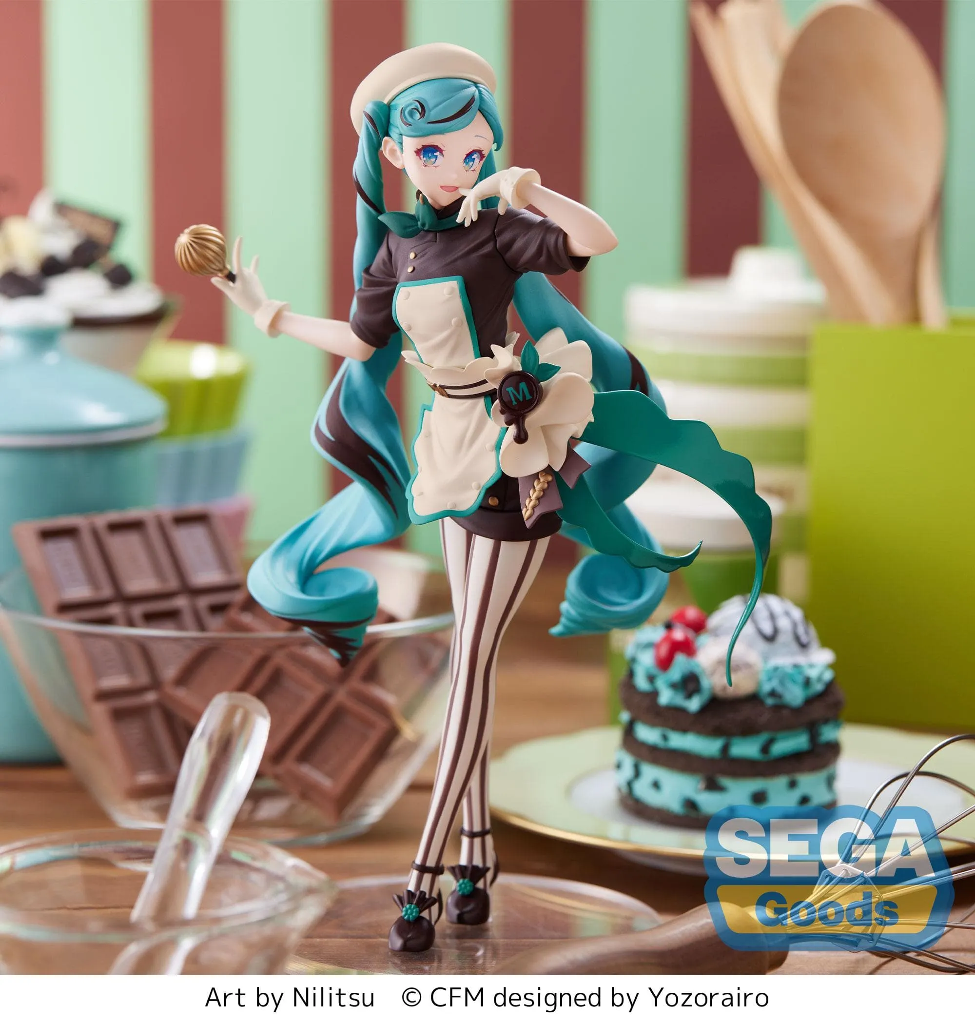 Minimalist Design Luminasta Hatsune Miku - Bitter Patissier