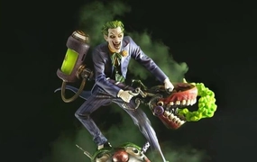 Miniature Showcase Joker Rebirth 1/6 Scale Statue