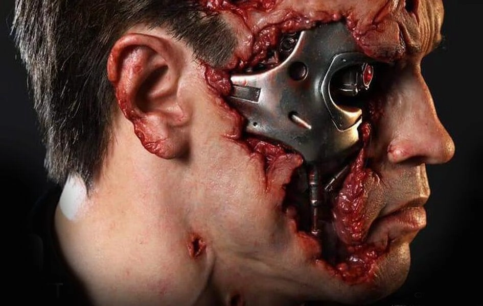 Terminator 2: Judgement Day T-800 Life Size Bust Super Deformed