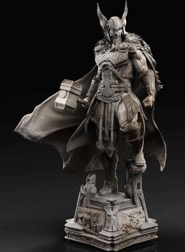 Gaming Article Viking Thor 1/4 Scale Statue (CALEB NEFZEN) by XM Studios