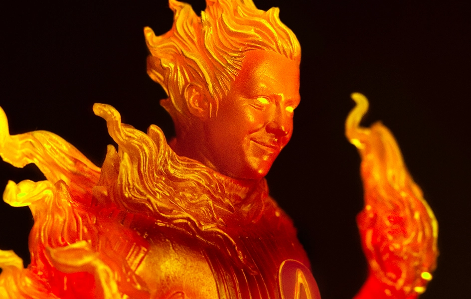 The Fantastic Four: First Steps - Human Torch Art Scale 1/10 Licensed Product Seasonal Rotation